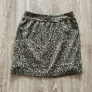 Cheetah Mini Skirt